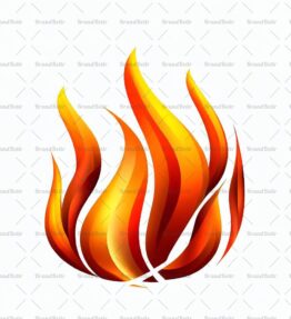 Abstrakte Feuerflammen